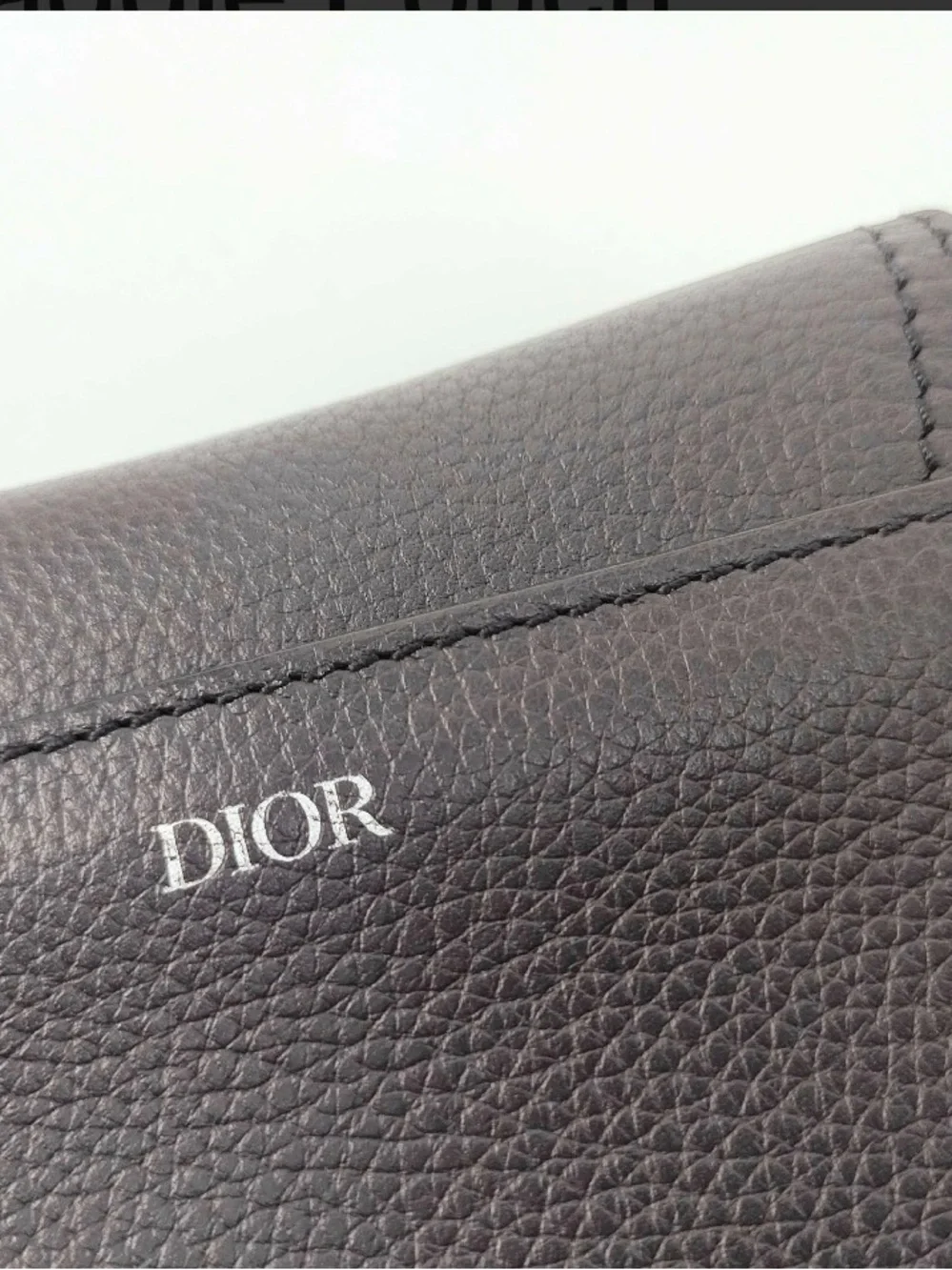 Dior saddle shaped
